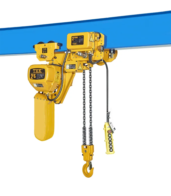 0.5ton-2 Ton Low Headroom Electric Chain Hoist