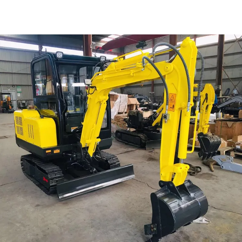 0.8-3.5 Ton Mini Excavator with Rubber Track