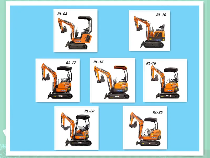0.8 Ton to 3.5 Ton Mini Excavator Digging Machine China Cheap Mini Excavator Small Excavator Attachments for Sale