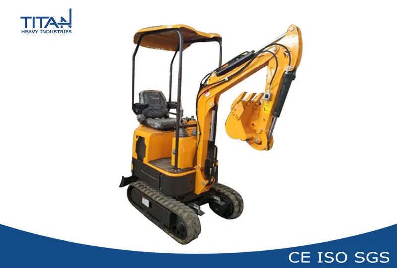 1.2ton Mini/Small Hydraulic Micro Hole Digger with Auger