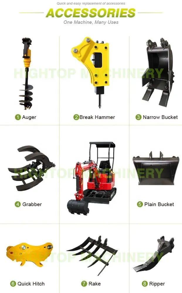 1 Ton Mini Digger Shovel