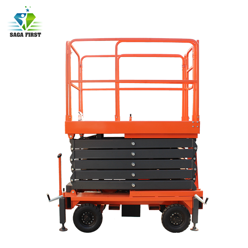 1000kg Load Capacity Mobile Electric Scissor Lift with Ce