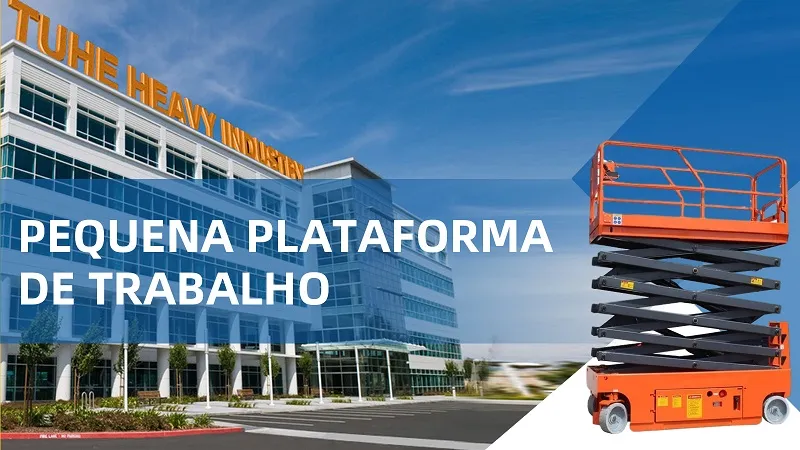 10m Height Load 380kg Electric Hydraulic Scissor Lift Platform