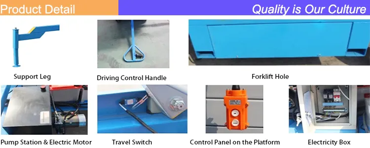 14m Aerial Work Platform Lift Window Cleaning Equipment for Building