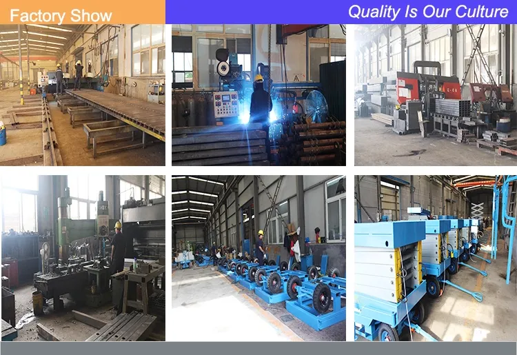 14m Aerial Work Platform Lift Window Cleaning Equipment for Building