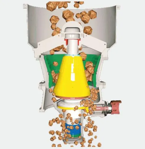 150 Tph High Efficiency Hydraulic Cone Crusher Price (GPY100S)
