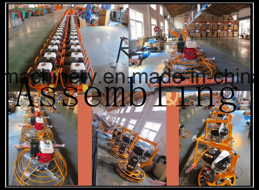 16.2kw Gasoline Concrete Power Trowel Machine with Adjustable Seat Gyp-836
