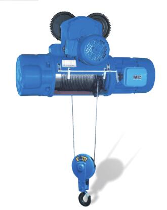 2 Ton 18 Meters CD1 Wire Rope Hoist with Single Speed