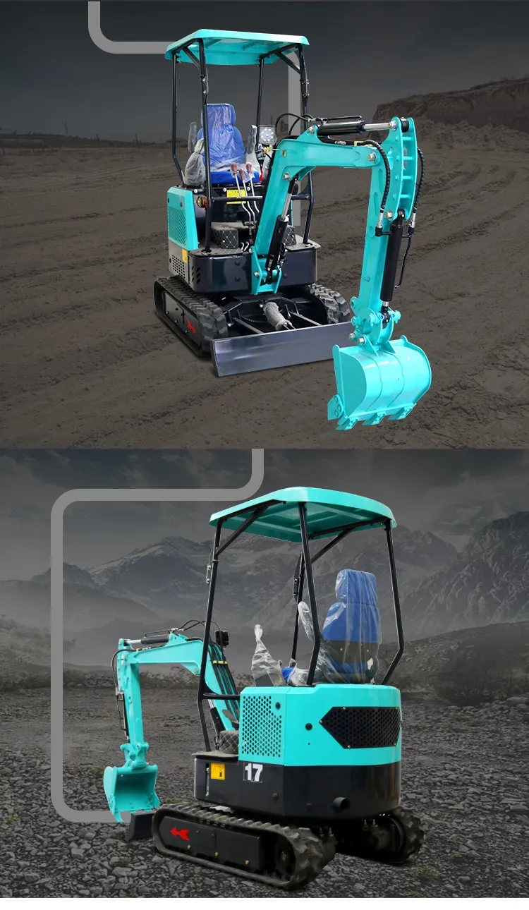 2 Ton High Quality Mini Excavator Small Ditch Digging Tool New Machinery Excavator Digger