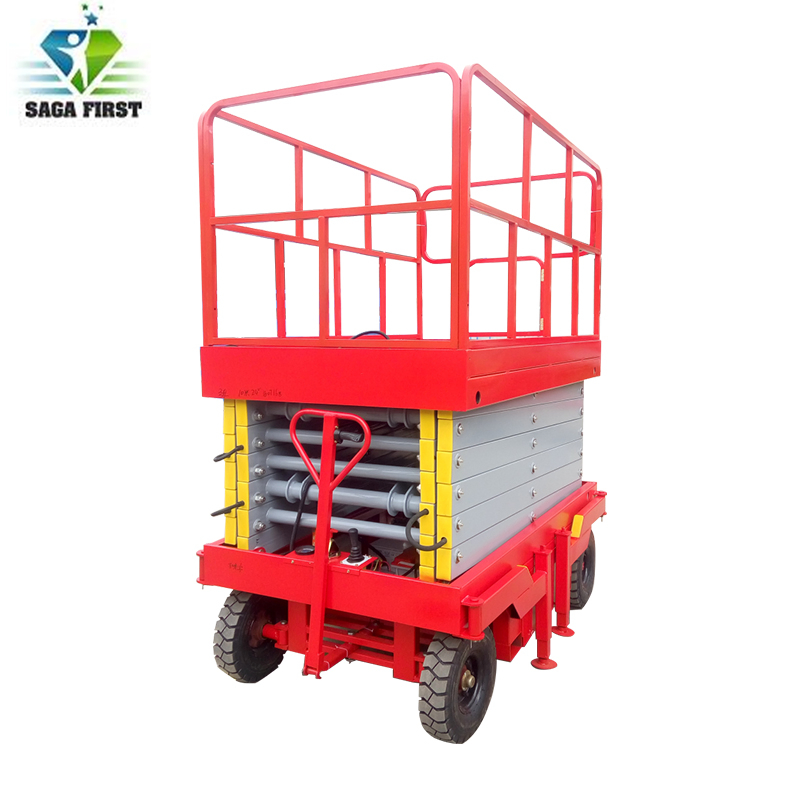 2000kg Mini Mobile Electric Scissor Hydraulic Platform Lift