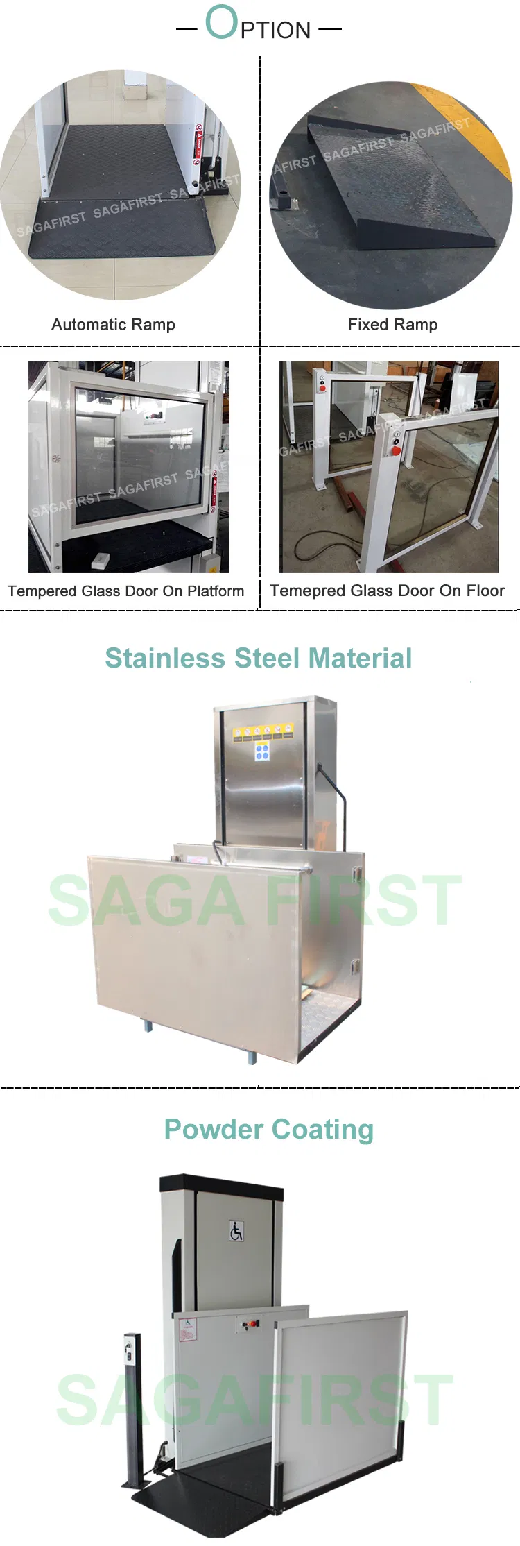 2021 Affordable 250kg Hydraulic Mini Lift Small Home Lift