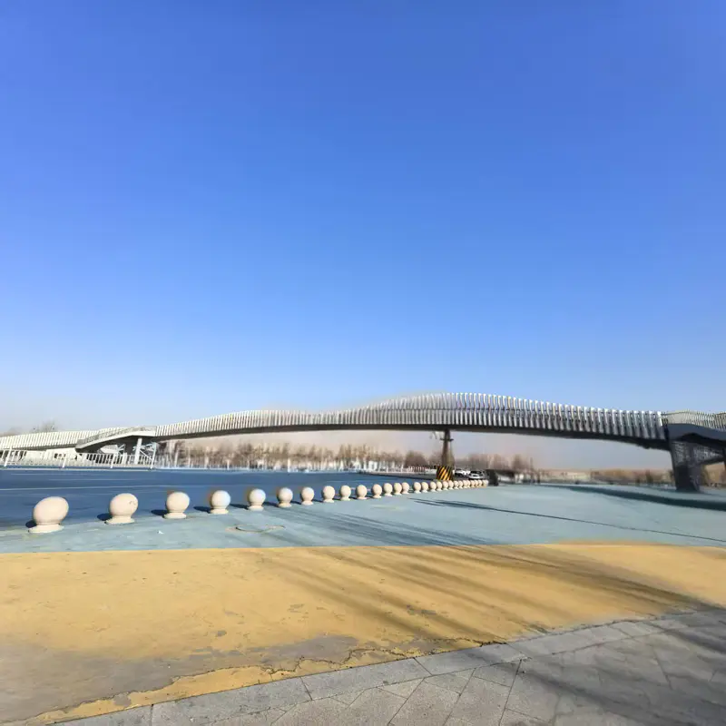 What Role Does a Pedestrian Bridge Play in Urban and Industrial Design?