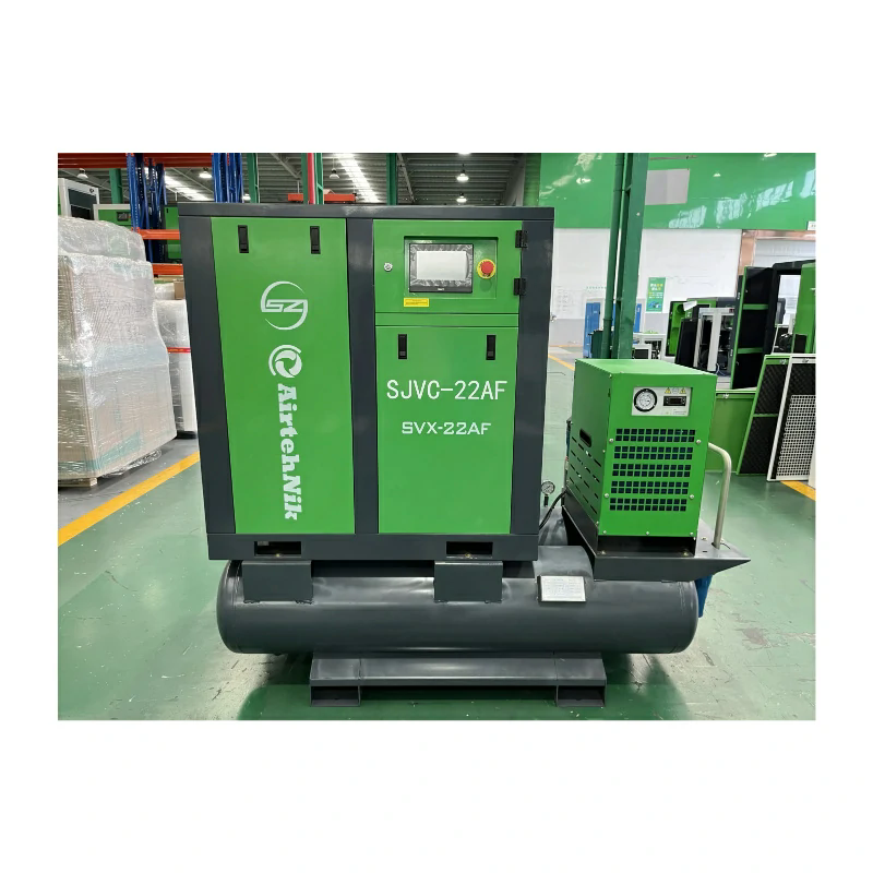 How Does a Tank Mounted All-In-One Air Compressor Improve Industrial Efficiency?