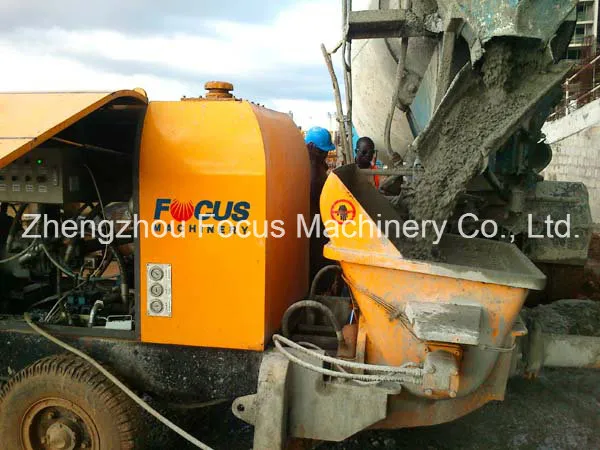 20cbm - 80cbm/H Trailer Concrete Pump for Sale