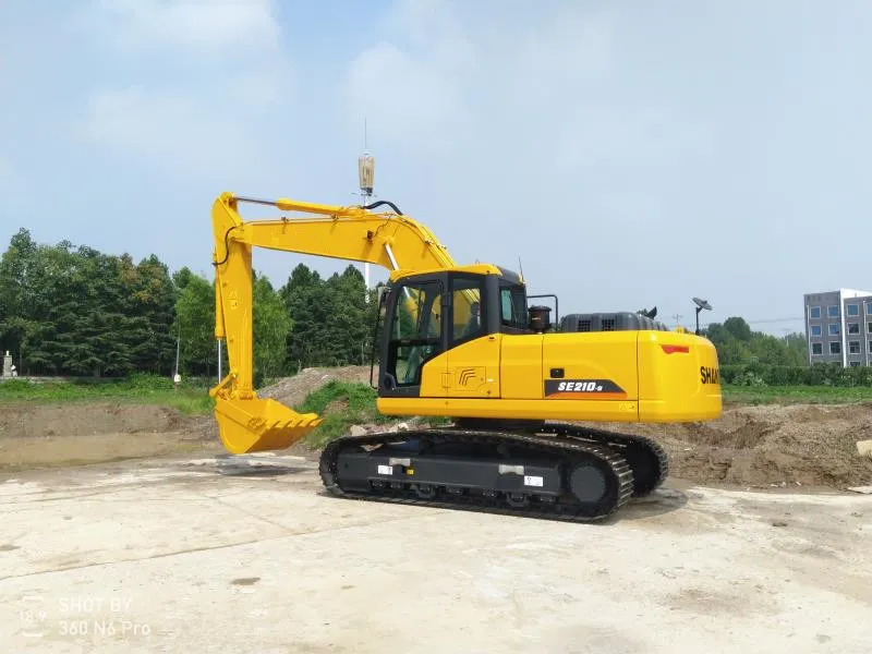 20tons Hydraulic Crawler Heavy Duty Excavator with Adjustable Guide Rail and Arm Deflected