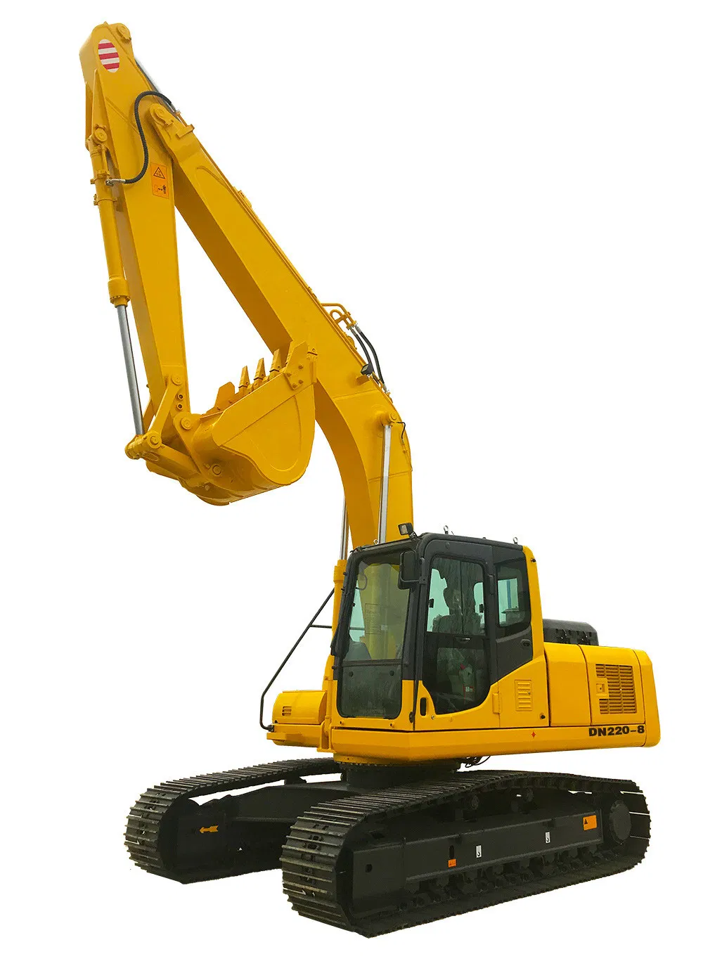 20tons Hydraulic Crawler Heavy Duty Excavator with Adjustable Guide Rail and Arm Deflected