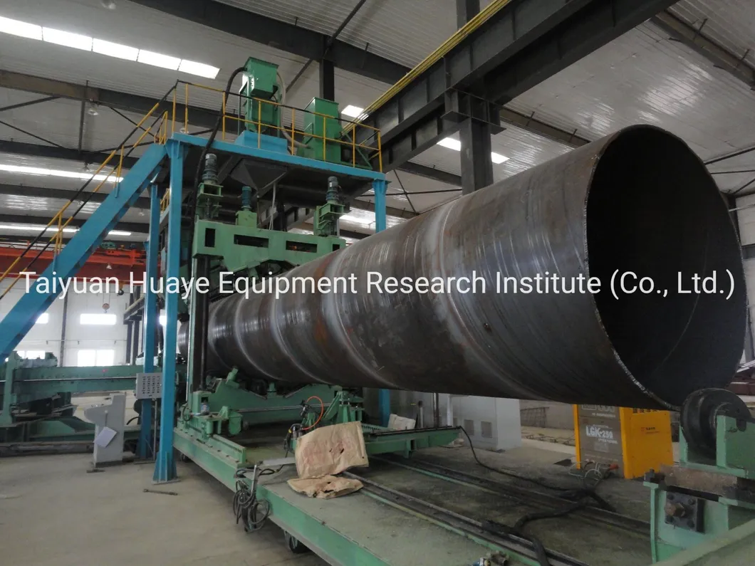 2540 Frontal Swing Type Spiral Welded Pipe Mill SSAW Automatic Tubes