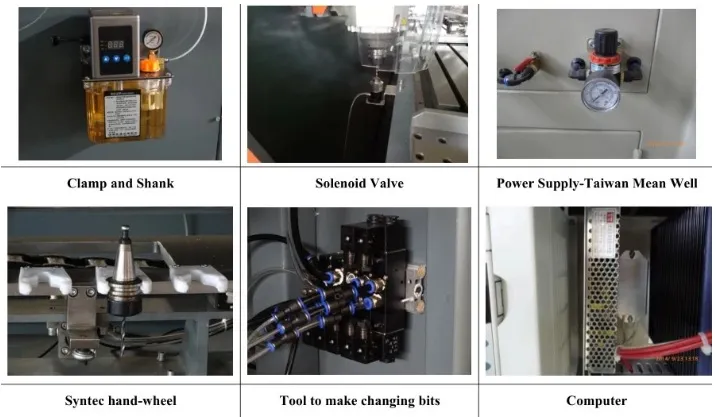 3 Axis CNC Processing Center for Automatic High-Efficiency Aluminum Profile Curtain Wall Machine