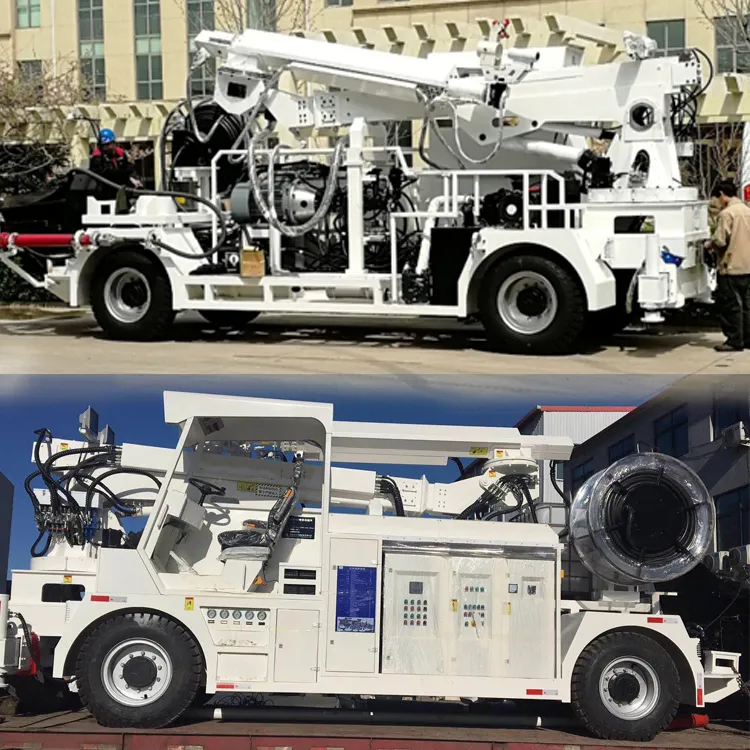 30 Cubic Meters Shotcrete Machine Wet Shotcrete Manipulator Concrete Spray Machine
