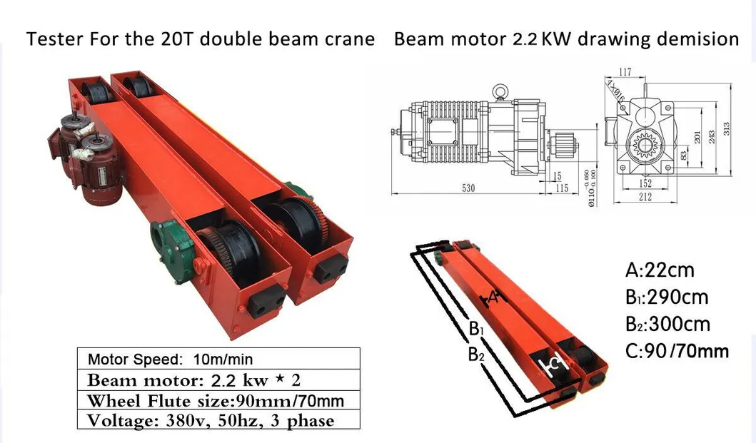 380V 5t Single-Ended Beam Load Cell for Single End Beam