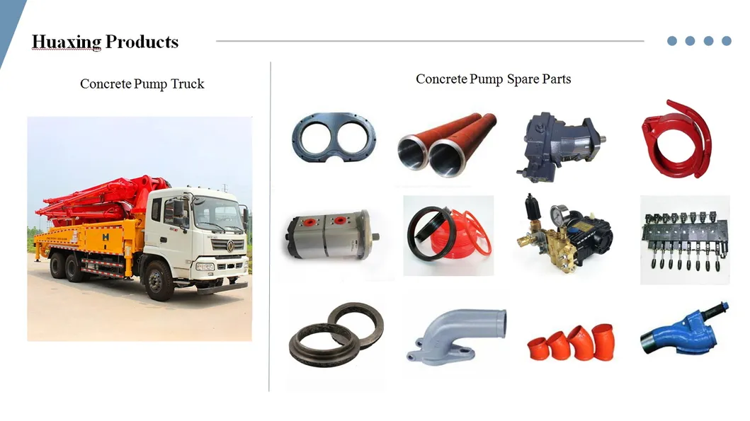 50m3/H Electric Hydraulic Mounted Trailer Mixer Concrete Pump Hbt50.13.130RS