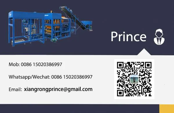 6 Inches Hollow Block Making Machine in Jamaica Qt4-24 Concrete Pavement Brick Machine