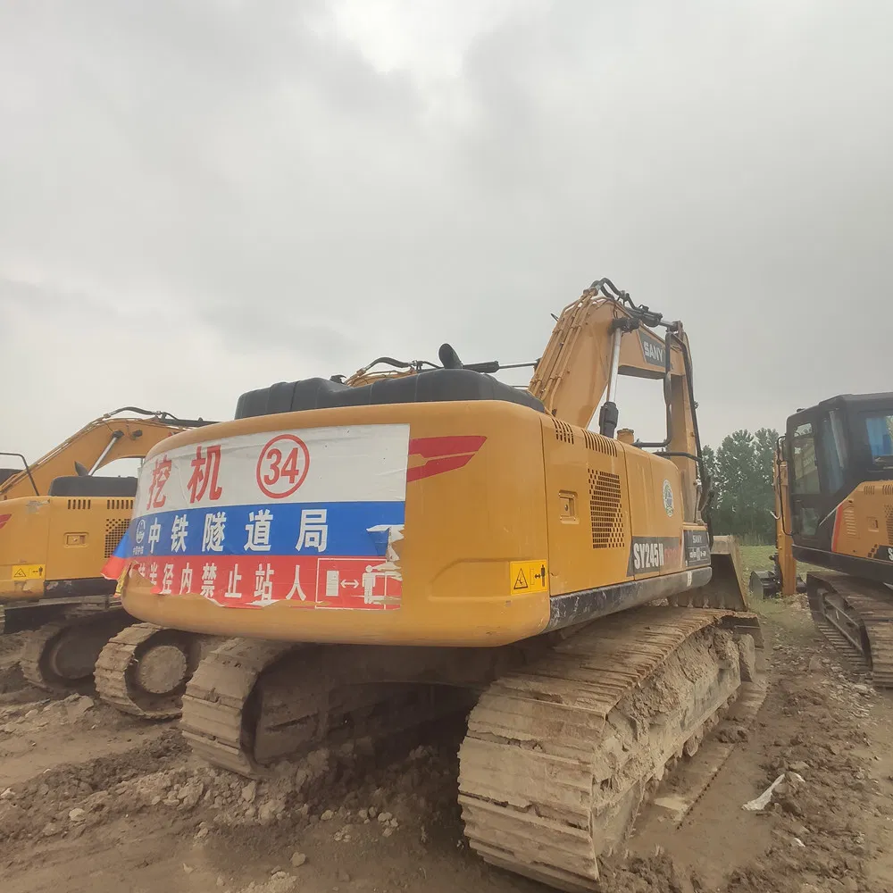 99% New Second Hand Big Capacity Multiple Functions Internal Combustion Drive Sany Construction Hydraulic Excavator in Second Hand Sy205c for Cheap Sale