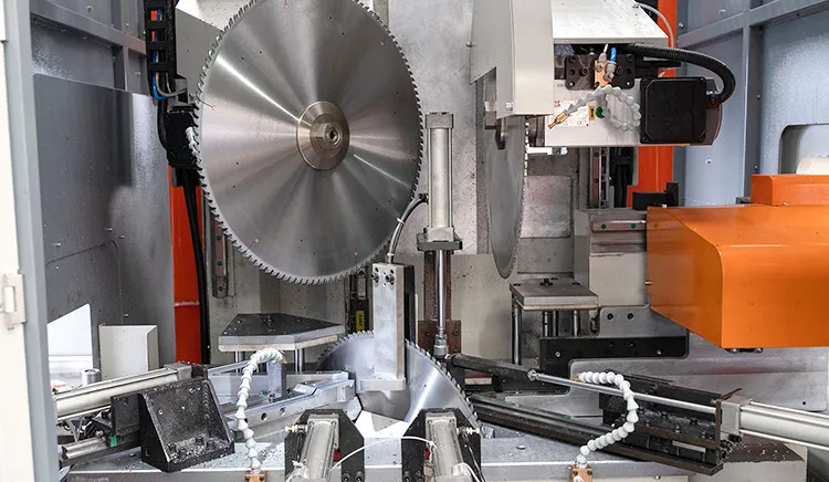Aluminium Profile CNC Cutter Machine Price Window Machinery Automatic Aluminum Window Profile Cutting Center