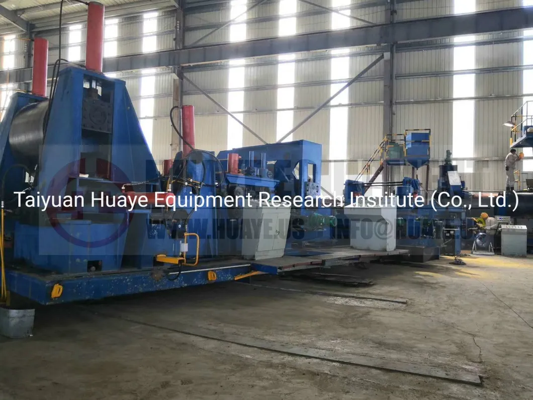 API Rear Swing Type of Spiral Pipe Making Equipment