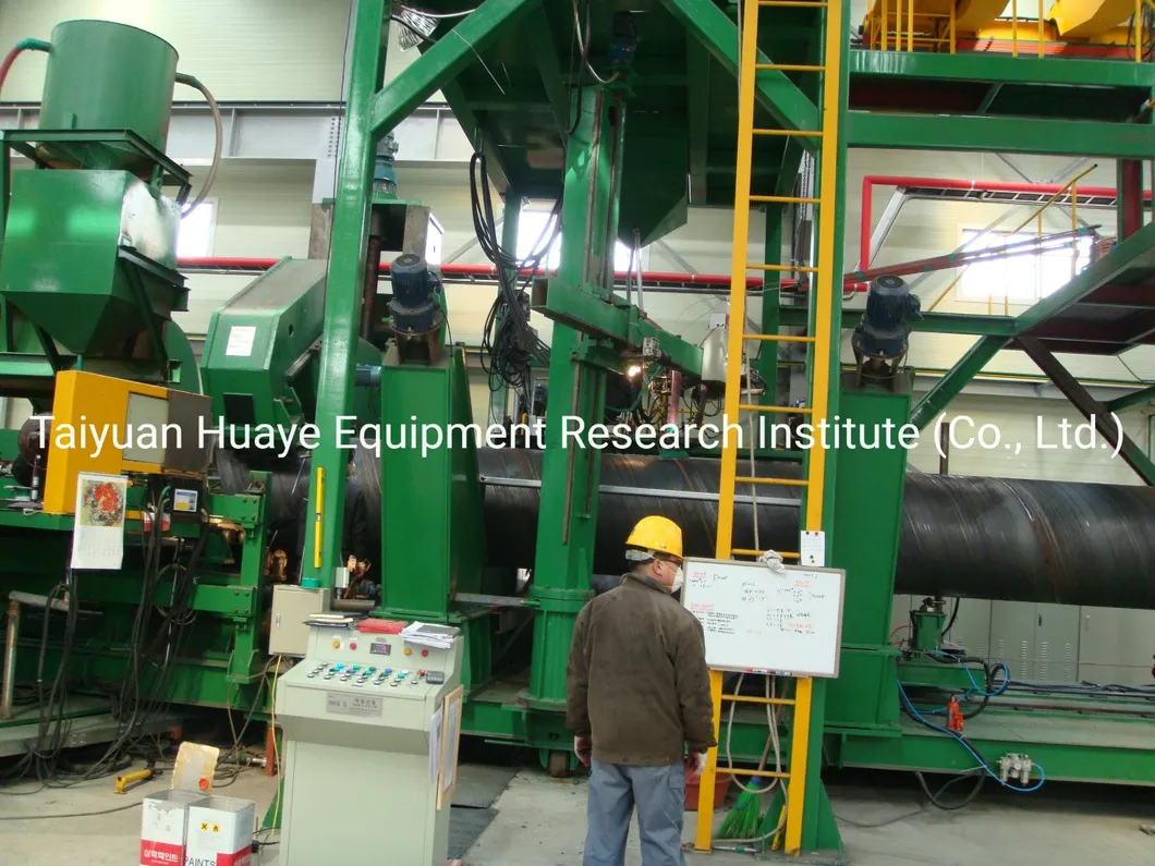 API Rear Swing Type of Spiral Pipe Making Equipment