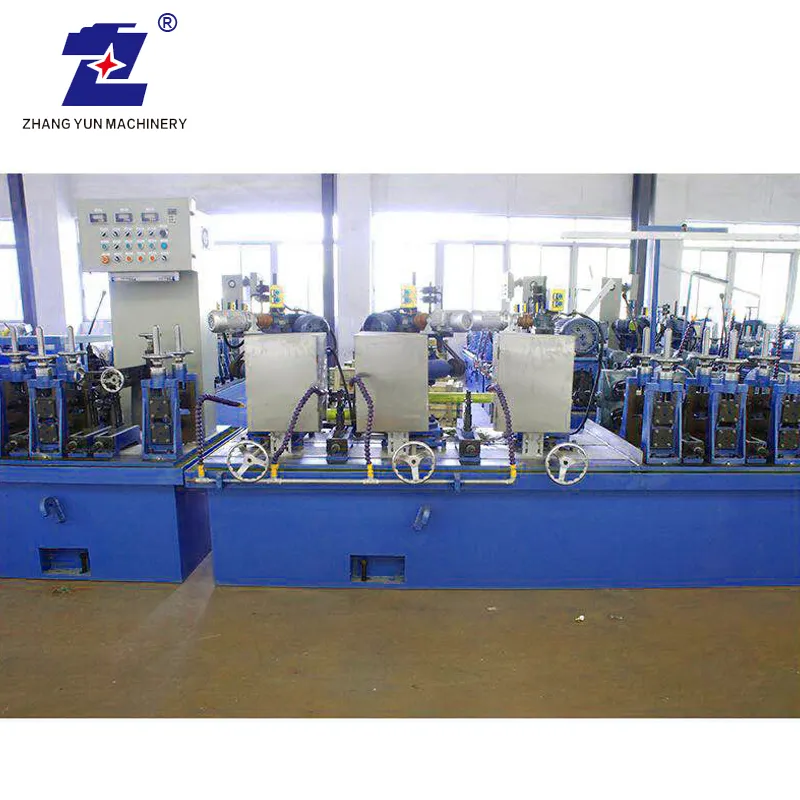 Auto Line High Precision Tube Welding Stainless Steel Pipe Making Production Line