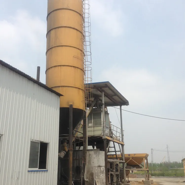 Automated Electric Mobile Concrete Batch Mixing Plant