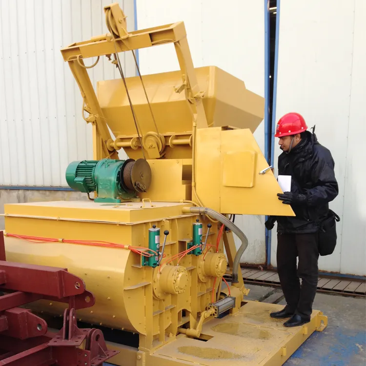 Automated Electric Mobile Concrete Batch Mixing Plant