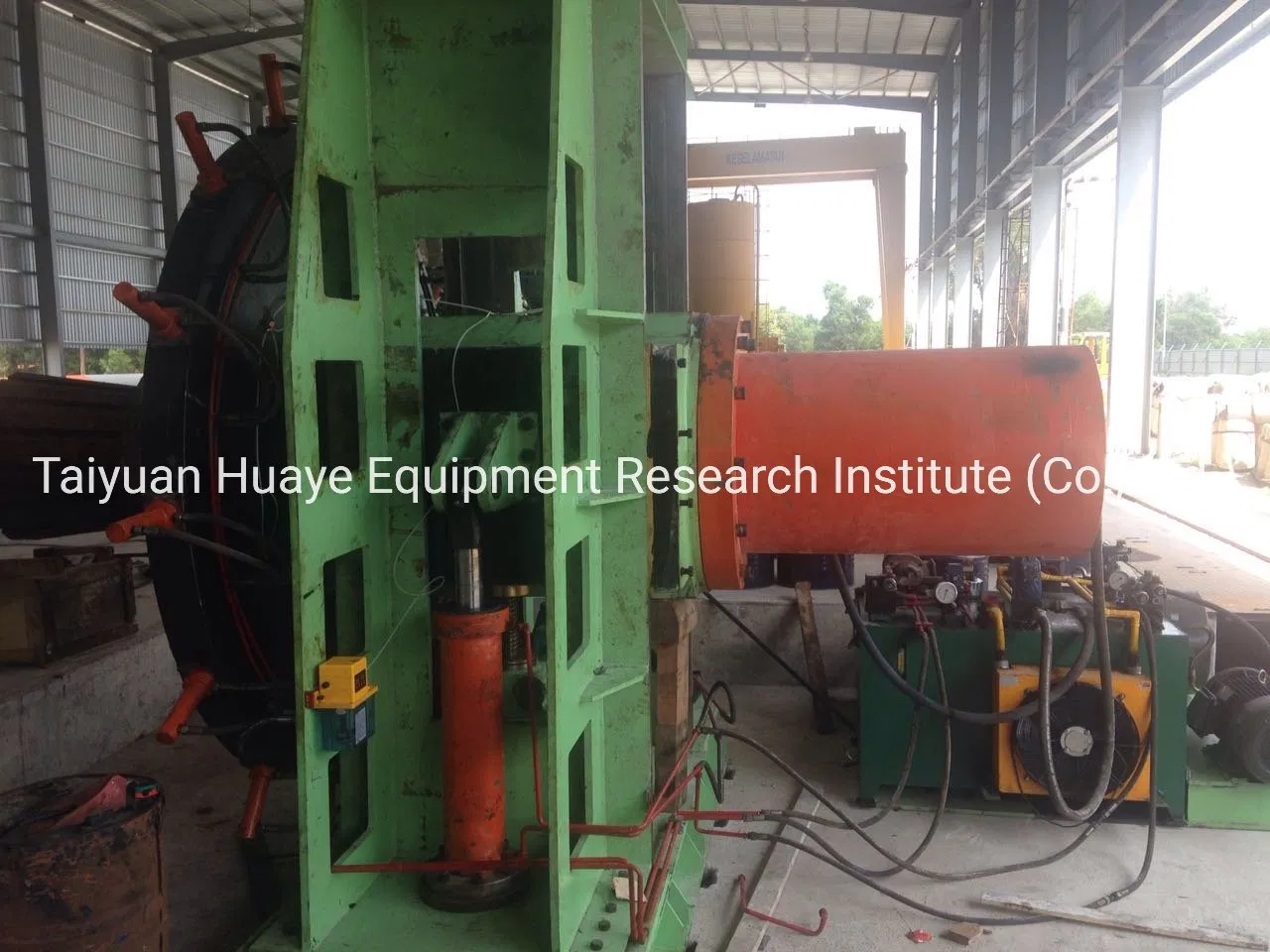 Automatic 2540 *25.4 mm Pipe End Expander Expanding Machine