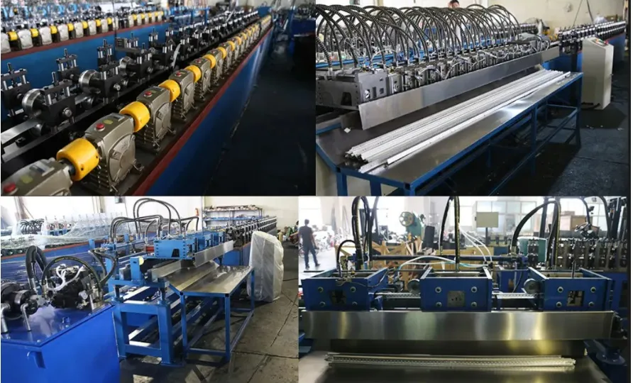 Automatic Suspended Ceiling Tiles and Frame Roll Forming Machine