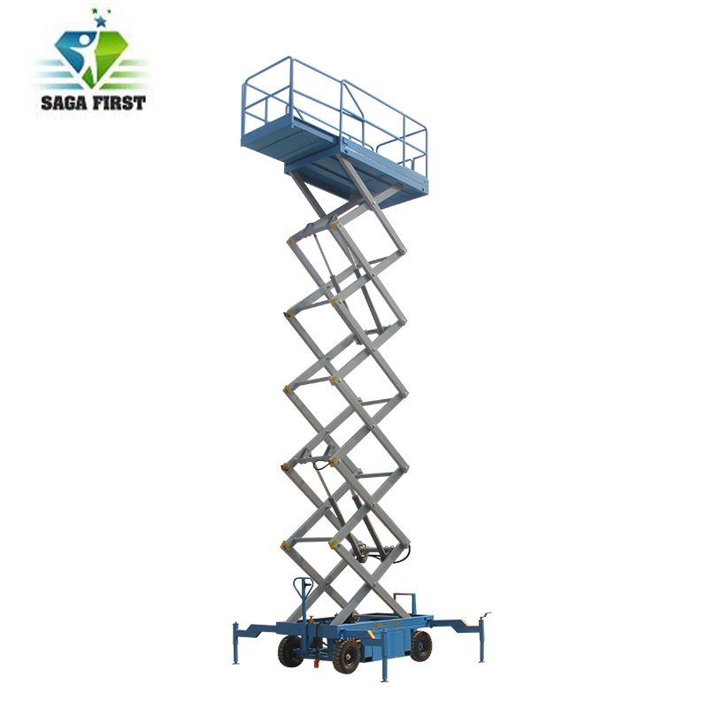 Battery Powered 220V Mobile Electric Mobile Scissor Lift