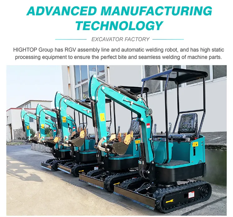 CE 1 Ton Mini Digger Excavator Mini Digger Sale Popular Mini Crawler Excavator Garden Design Digging Work