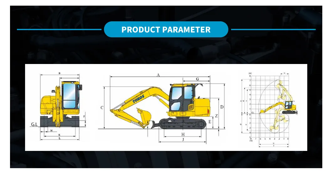CE ISO Certificate Towable Mini Crawler 0.22cbm Excavator for Sale