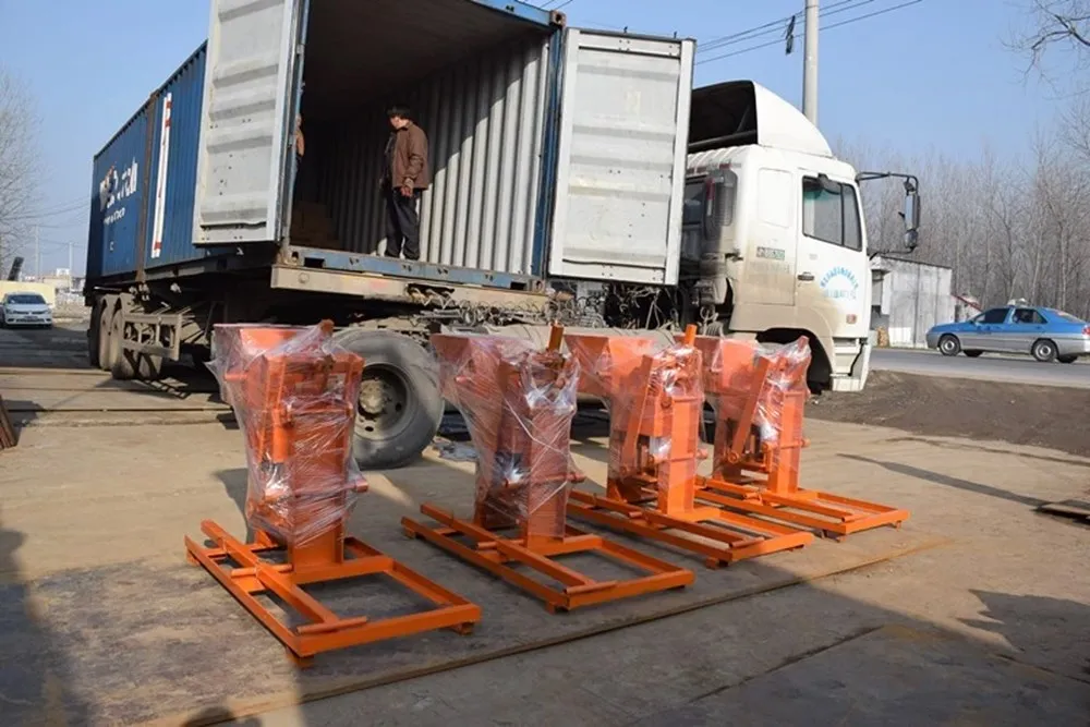Cement Adobe Making Price India Manual Interlocking Brick Machine