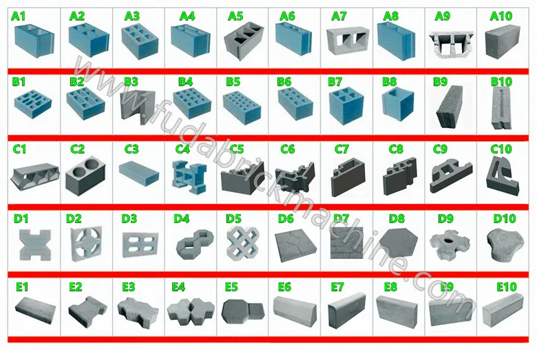 China Famous Soil Cement Block Making Machine