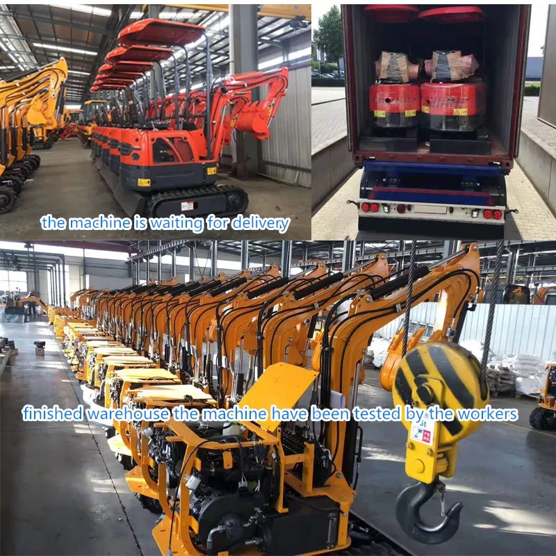 China Manufacturer Supply Micro Digger Mini Excavator Rl-20 Construction Excavator for Us Market