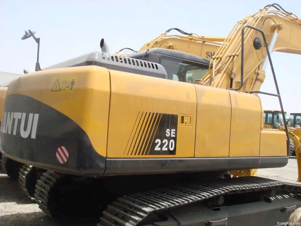 China Shantui 22 Ton Excavator Se220 in Guatemala