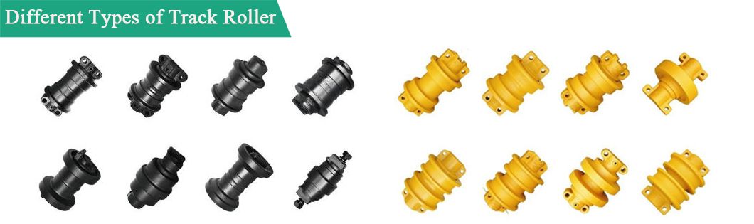 China Supplier Excavator Undercarriage Parts Single Flange Bottom Track Rollers for Sk200 Kobelco, Excavator Track Roller