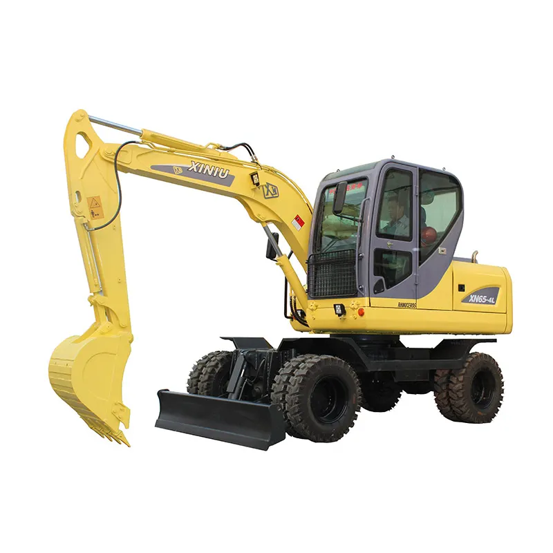 China Xn65-4L 6 Ton Mini Wheel Excavator with Ce