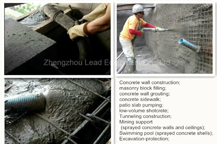 Chinese Manufacture Concrete Pump Price with Diesel Engine