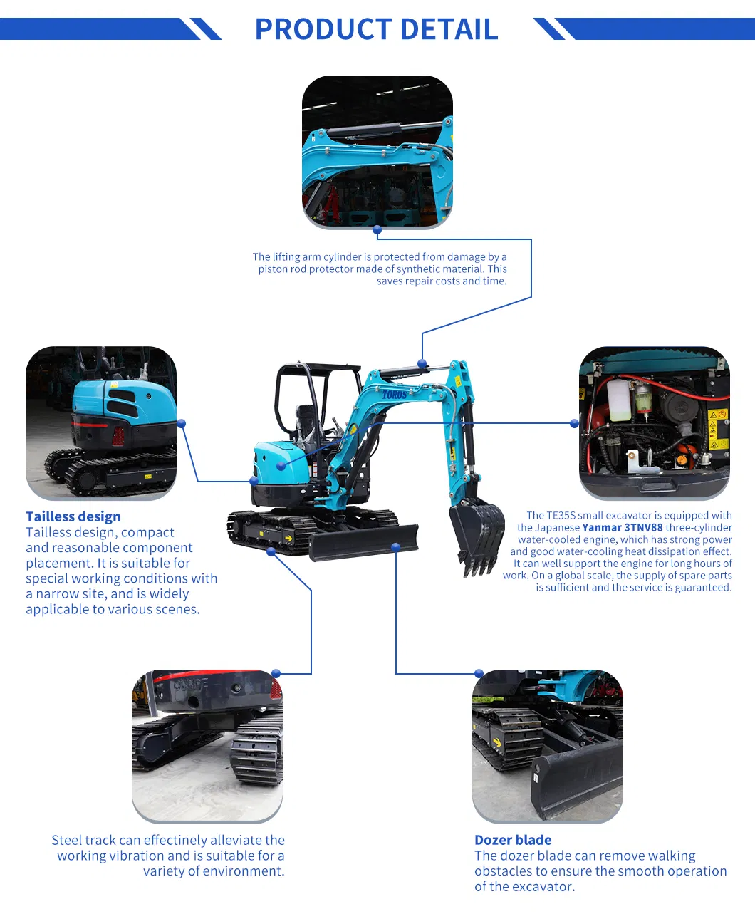 Chinese Small Bagger for Sale Mini Digger Excavator Mini Pelle Excavator