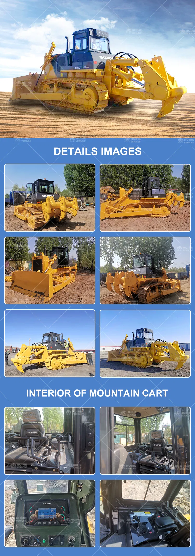 Chinese Used Bulldozer Shantui Bulldozer SD32