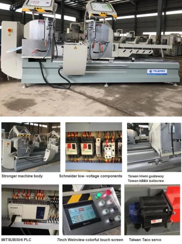 CNC Automatic Double Head Aluminum Window Cutting Machine