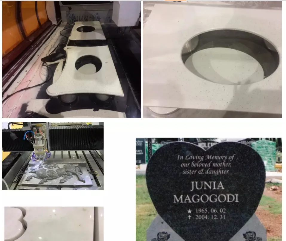 CNC Carver Machine for Foam Mold / CNC for Stone Make Statue Granite