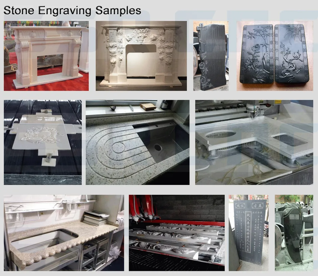 CNC Engraving Stone 3D Router